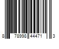 Barcode Image for UPC code 878998444713