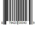 Barcode Image for UPC code 879420000439