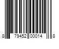 Barcode Image for UPC code 879452000148