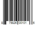 Barcode Image for UPC code 879826001016