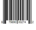 Barcode Image for UPC code 879890002742