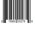 Barcode Image for UPC code 879890002759