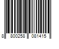 Barcode Image for UPC code 8800258081415