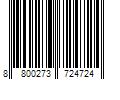 Barcode Image for UPC code 8800273724724