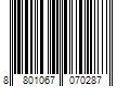 Barcode Image for UPC code 8801067070287