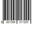 Barcode Image for UPC code 8801094017200