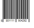 Barcode Image for UPC code 8801111904292