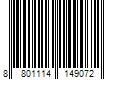 Barcode Image for UPC code 8801114149072