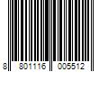 Barcode Image for UPC code 8801116005512