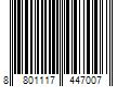 Barcode Image for UPC code 8801117447007