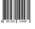 Barcode Image for UPC code 8801230104481