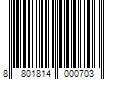 Barcode Image for UPC code 8801814000703