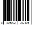 Barcode Image for UPC code 8806022202406