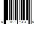 Barcode Image for UPC code 880670754348