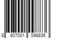 Barcode Image for UPC code 8807001098836