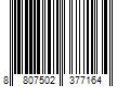 Barcode Image for UPC code 8807502377164