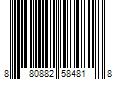 Barcode Image for UPC code 880882584818