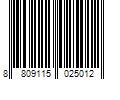 Barcode Image for UPC code 8809115025012