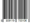 Barcode Image for UPC code 8809119700106