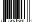 Barcode Image for UPC code 880940029374