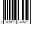 Barcode Image for UPC code 8809416470726