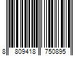 Barcode Image for UPC code 8809418750895