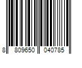 Barcode Image for UPC code 8809650040785