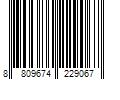 Barcode Image for UPC code 8809674229067