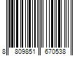 Barcode Image for UPC code 8809851670538