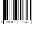 Barcode Image for UPC code 8809851670545