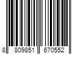 Barcode Image for UPC code 8809851670552