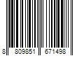 Barcode Image for UPC code 8809851671498