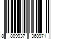 Barcode Image for UPC code 8809937360971