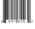 Barcode Image for UPC code 881011611030