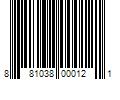 Barcode Image for UPC code 881038000121