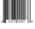 Barcode Image for UPC code 881273000078