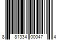 Barcode Image for UPC code 881334000474