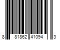 Barcode Image for UPC code 881862410943