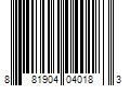 Barcode Image for UPC code 881904040183