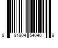 Barcode Image for UPC code 881904540409