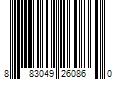 Barcode Image for UPC code 883049260860