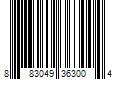 Barcode Image for UPC code 883049363004