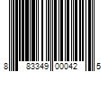 Barcode Image for UPC code 883349000425