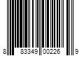 Barcode Image for UPC code 883349002269. Product Name: T3 by T3 EDGE HEATED BRUSH for UNISEX