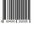 Barcode Image for UPC code 8834000202025