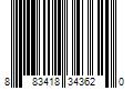 Barcode Image for UPC code 883418343620