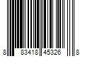 Barcode Image for UPC code 883418453268