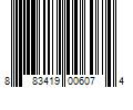 Barcode Image for UPC code 883419006074