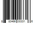 Barcode Image for UPC code 883466003316