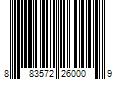 Barcode Image for UPC code 883572260009